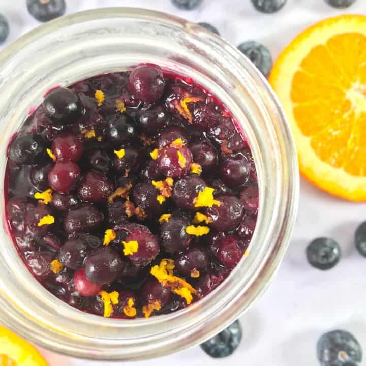 overnight oats with frozen fruit