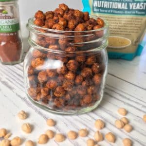 air fried chickpeas