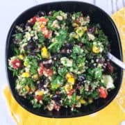 Wildflower Chopped Salad and Wildflower Pesto Vinaigrette Recipe