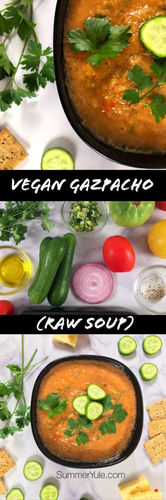 vegan gazpacho raw soup