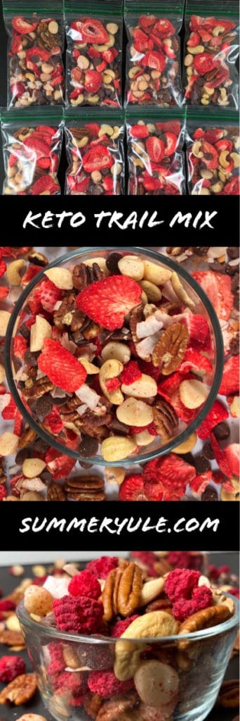 Trail Mix Recipe made with Keto Ingredients