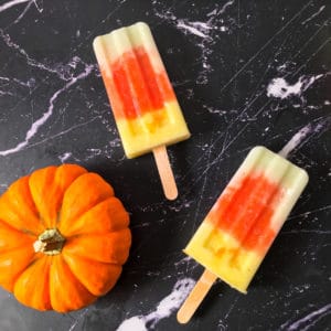 ice pops that look like candy corn