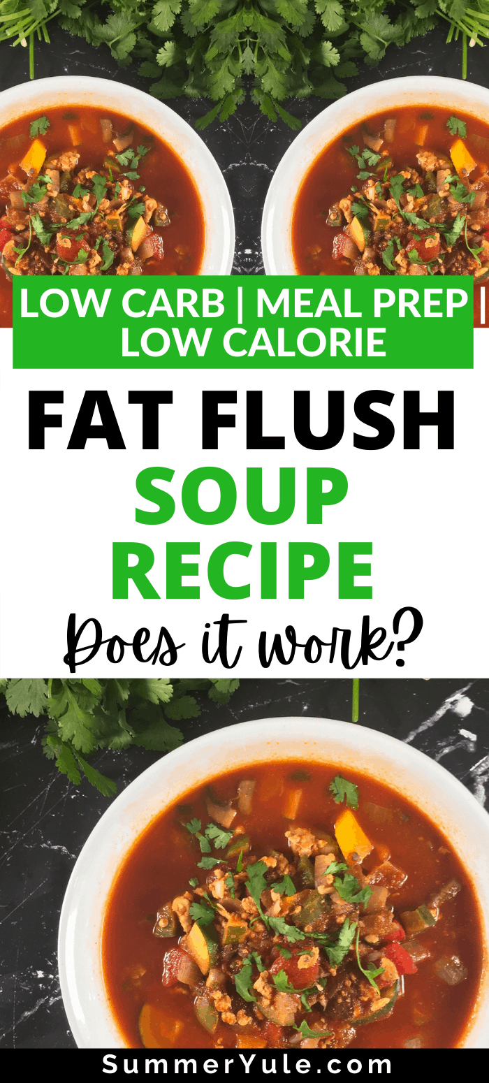 Fat Flush Soup Recipe for Weight Loss • Summer Yule Nutrition