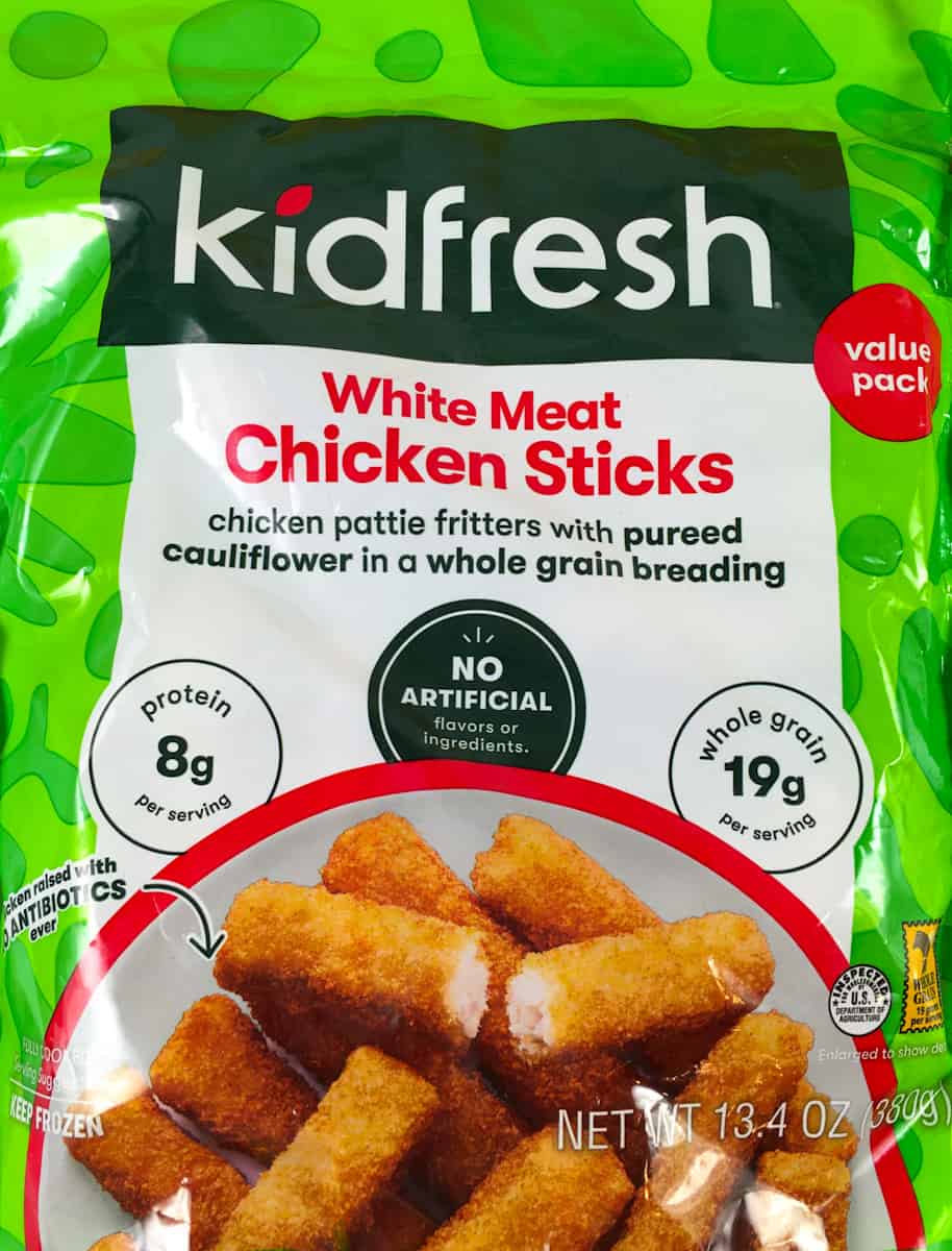 kidfresh frozen chicken sticks