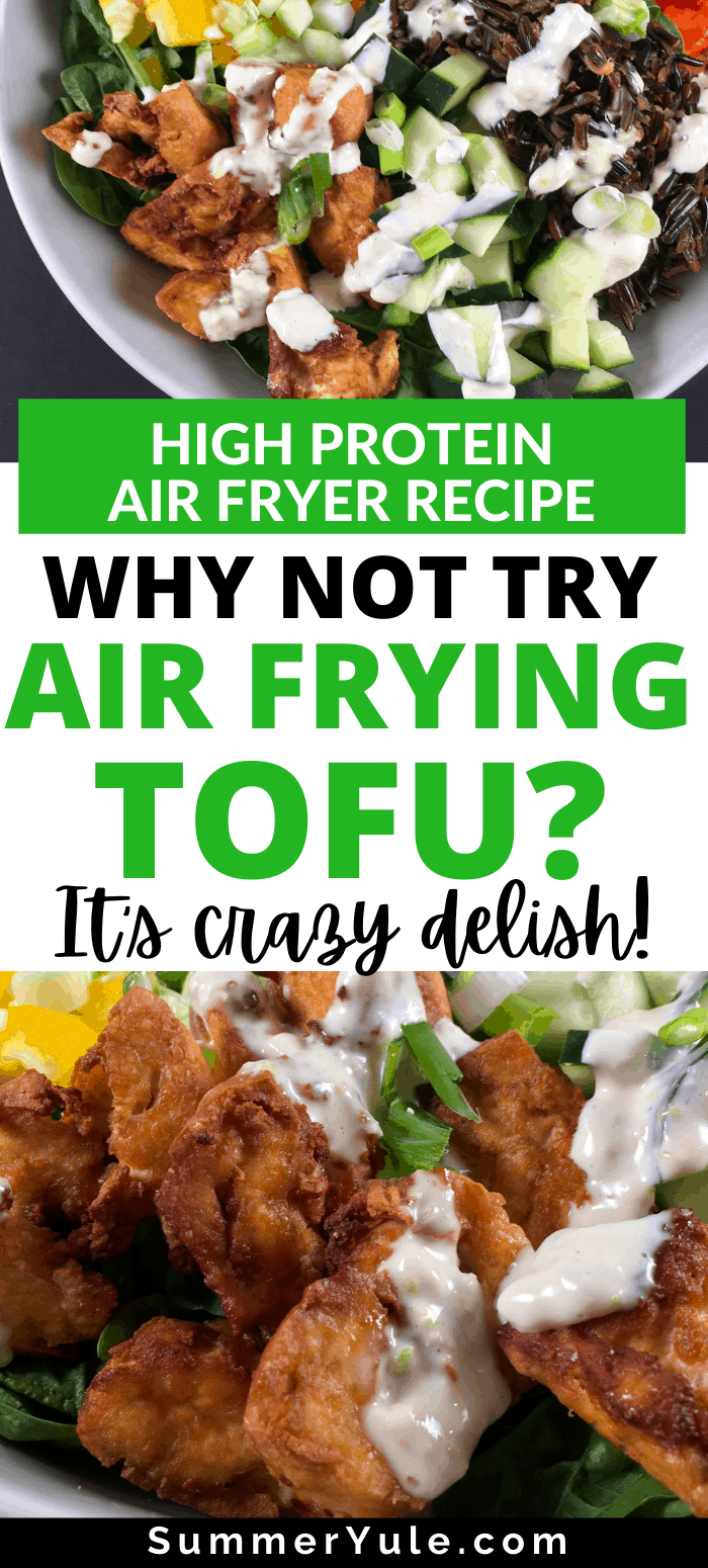 how to air fry tofu