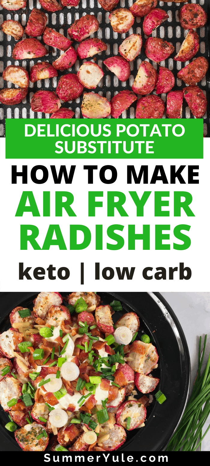 how to make air fryer radishes