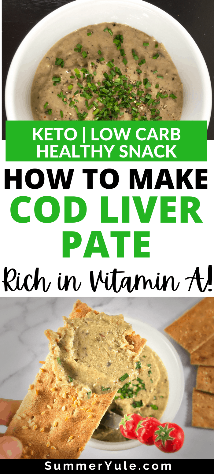 how to make cod liver pate