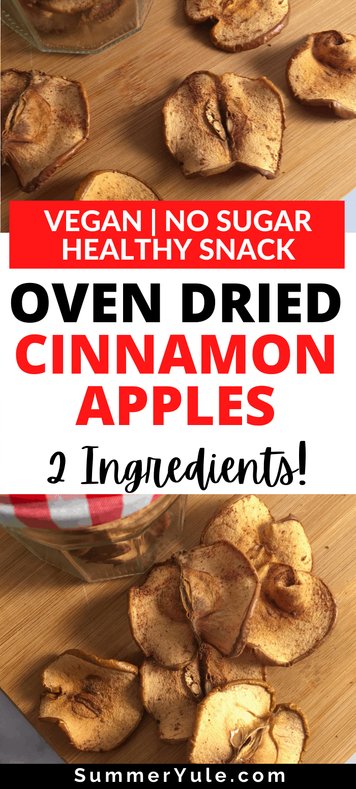 how to make dehydrated cinnamon apples