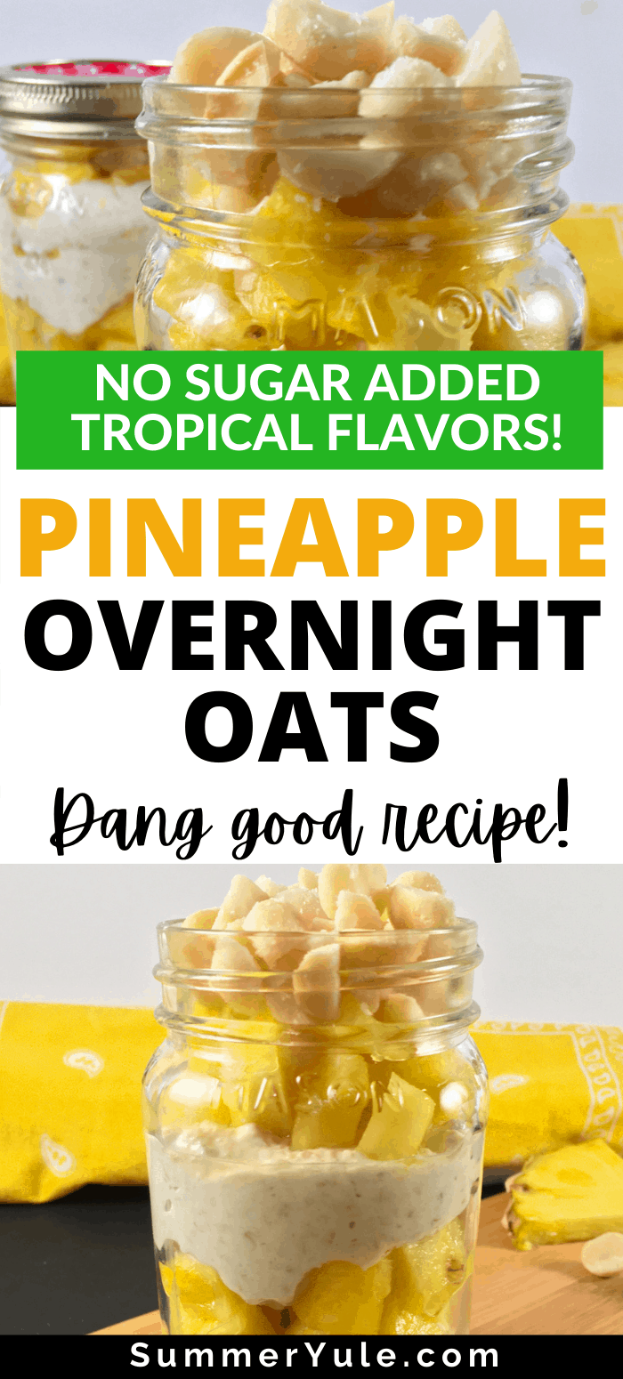 how to make pineapple overnight oats