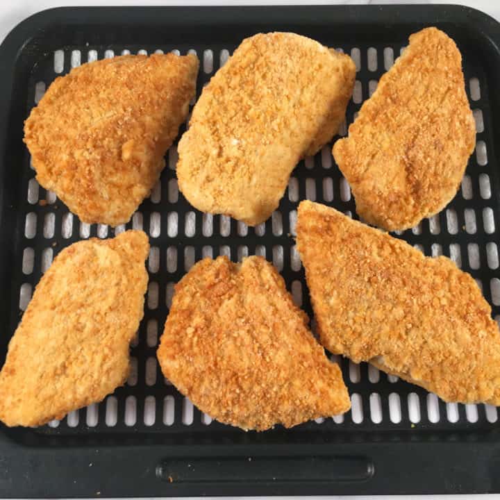 cooking frozen fish fillets in air fryer
