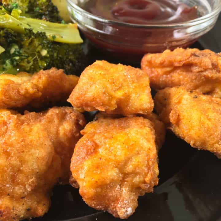 Air Fryer Popcorn Chicken (Frozen Popcorn Chicken in Air Fryer)