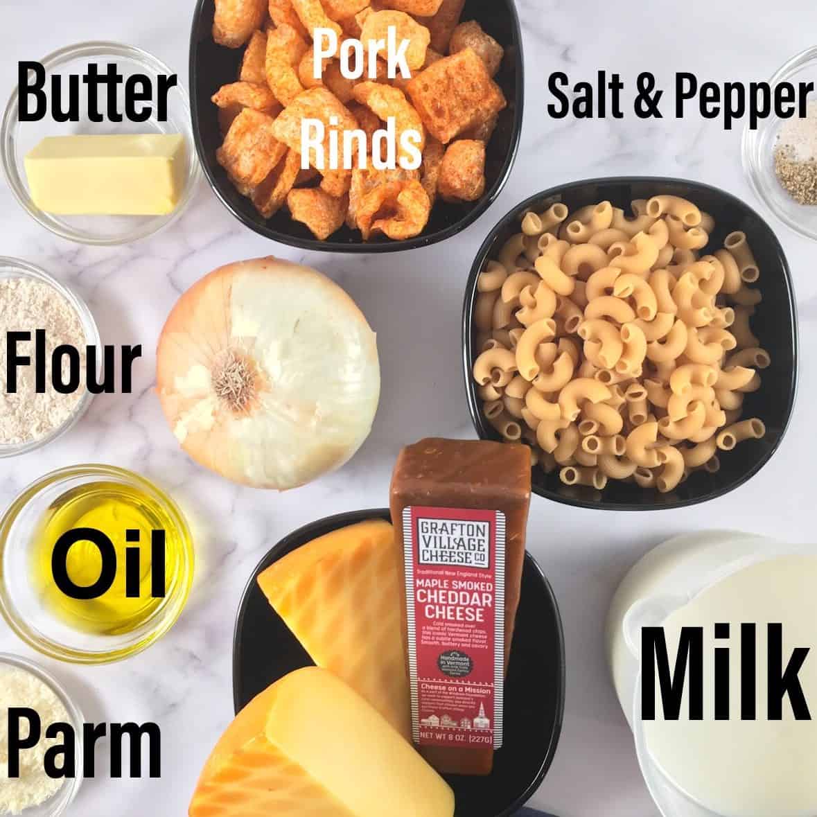 smoked mac and cheese ingredients