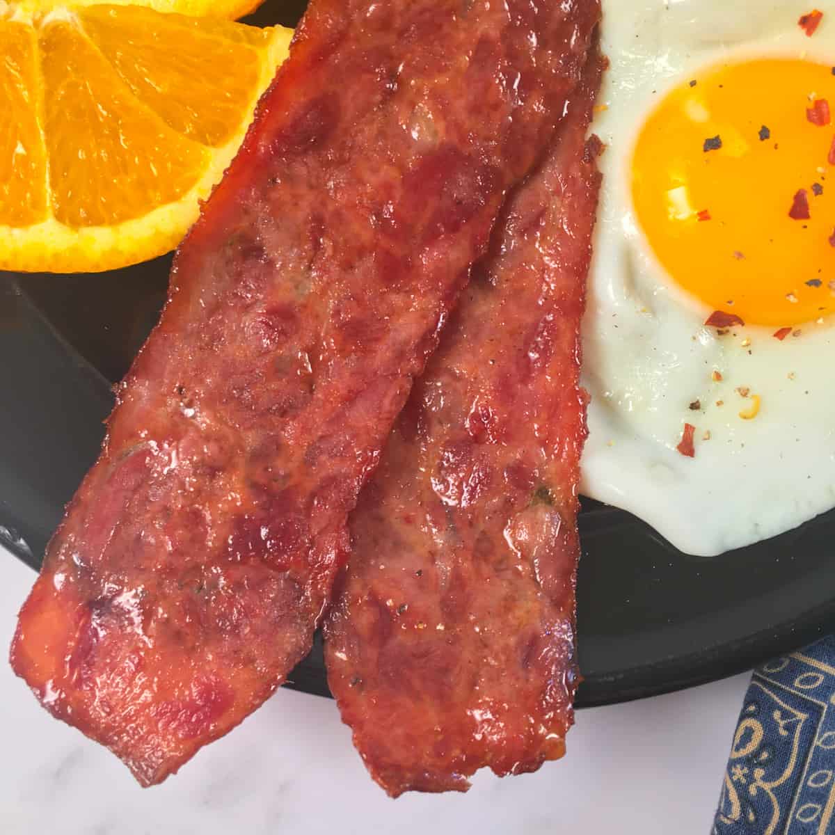 Turkey Bacon in Air Fryer Oven (Recipe and Calories)