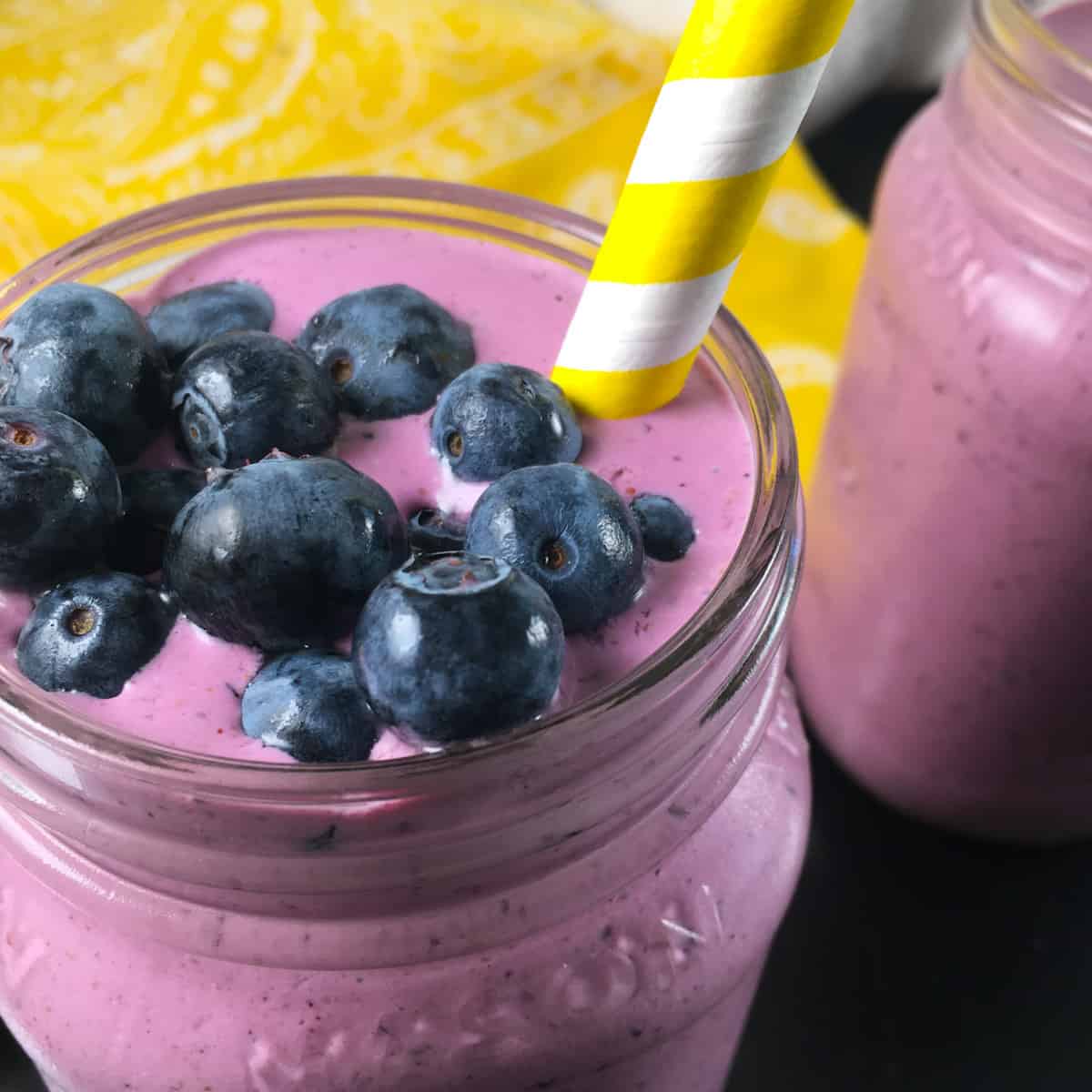 blueberry smoothie low carb