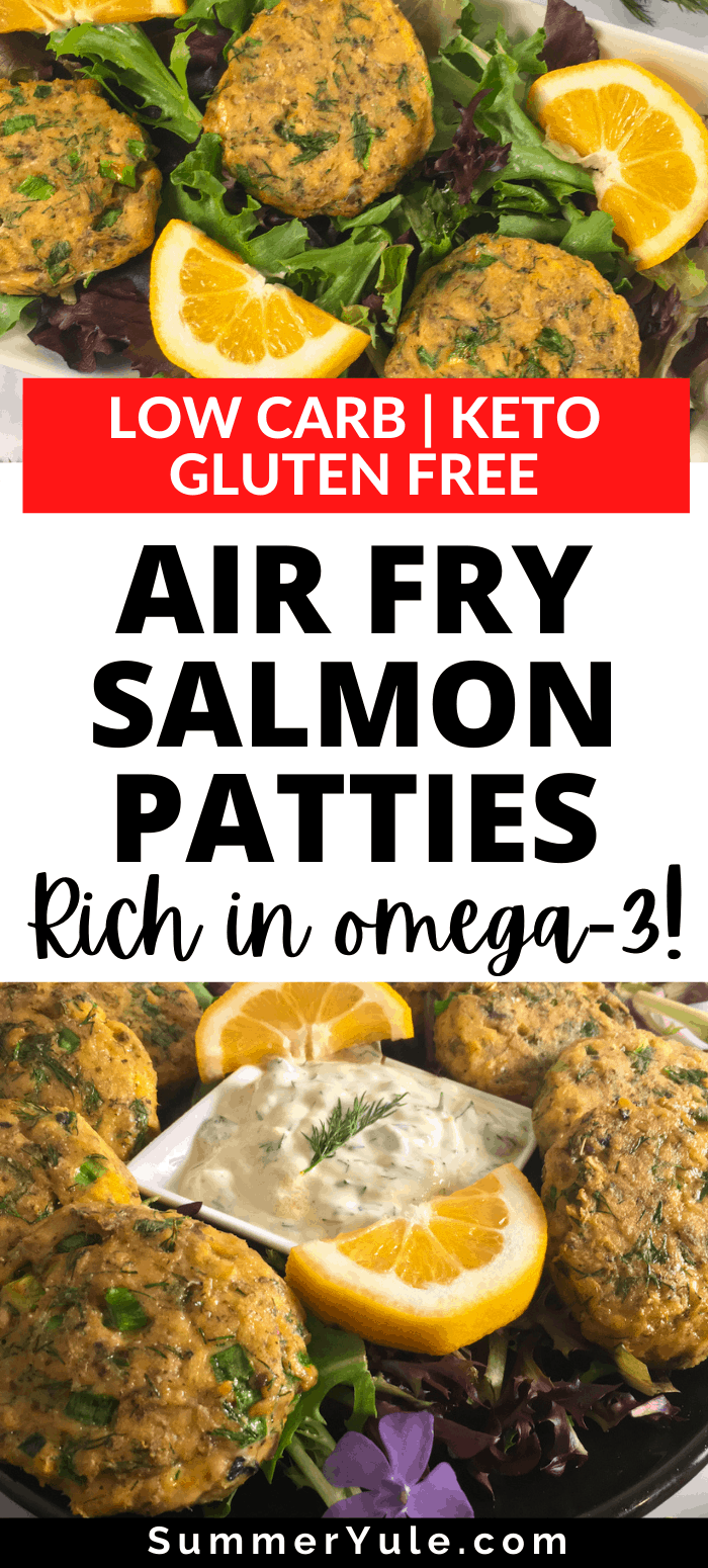 how to air fry salmon patties