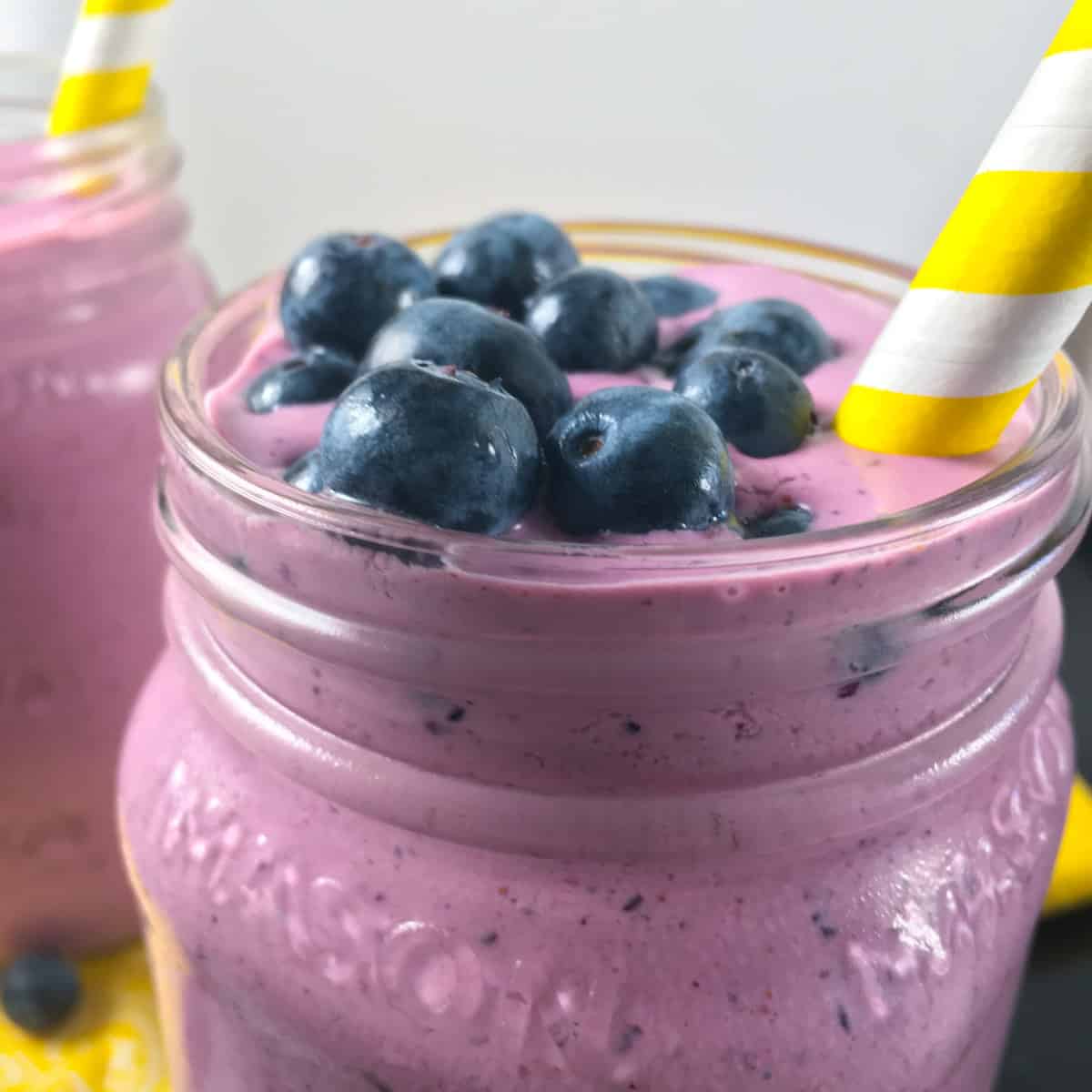 keto blueberry smoothie recipe
