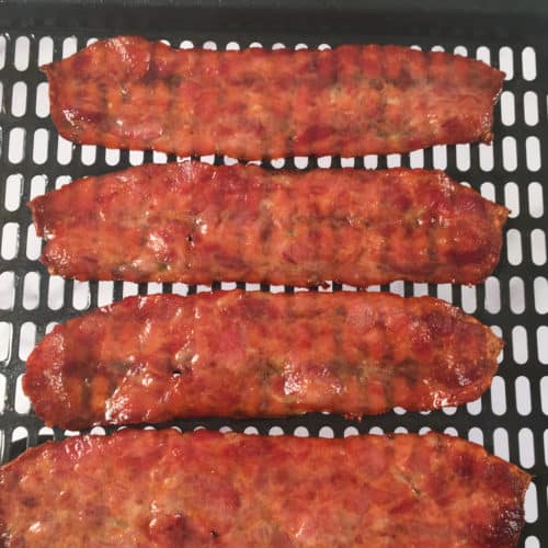 Turkey Bacon in the Air Fryer - The Oregon Dietitian