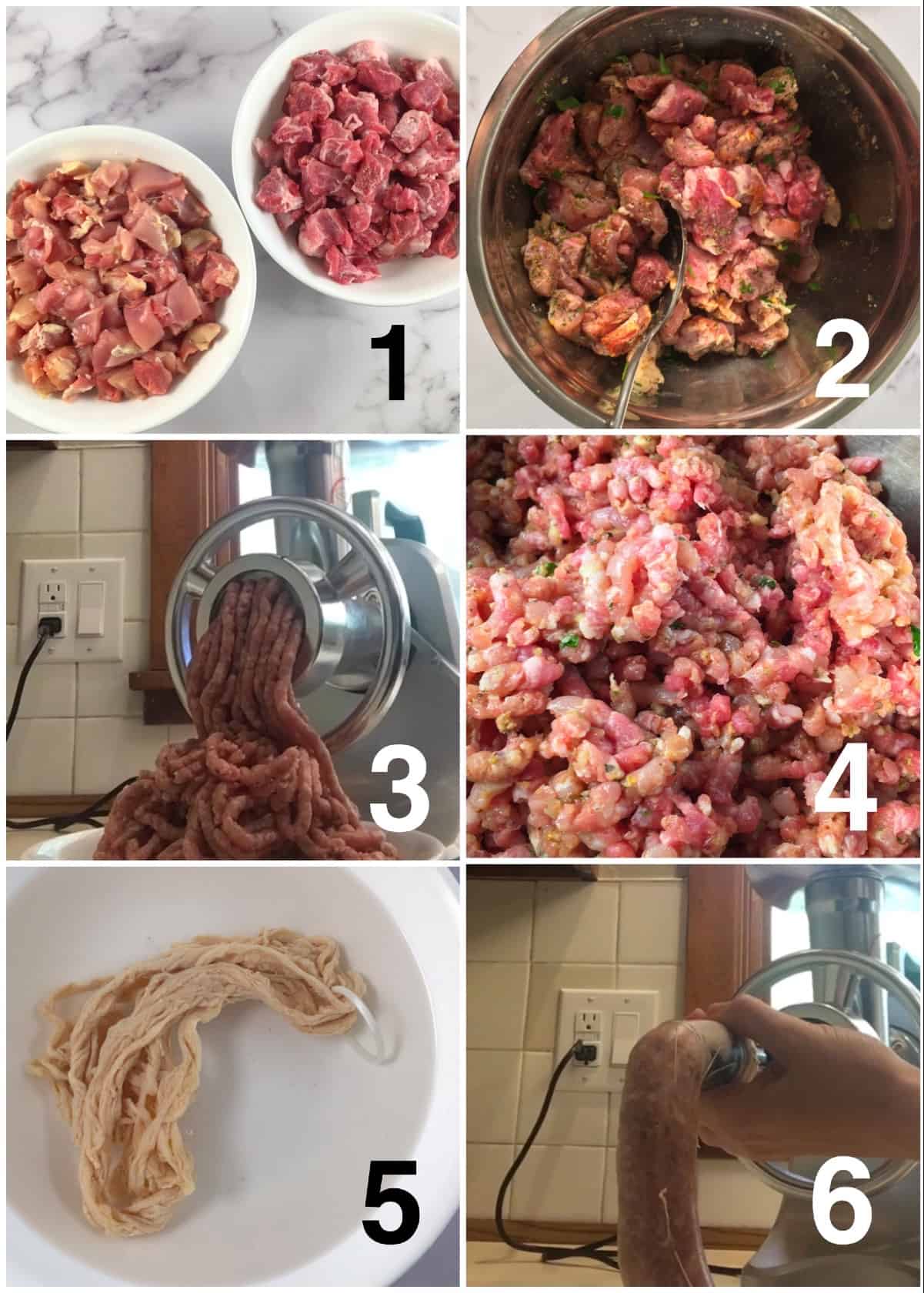 sausage making process