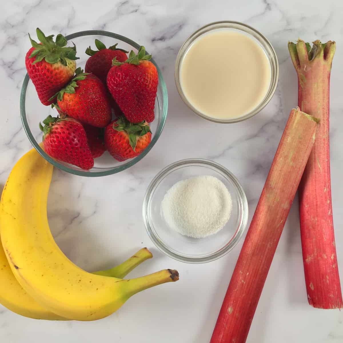 strawberry banana nice cream ingredients