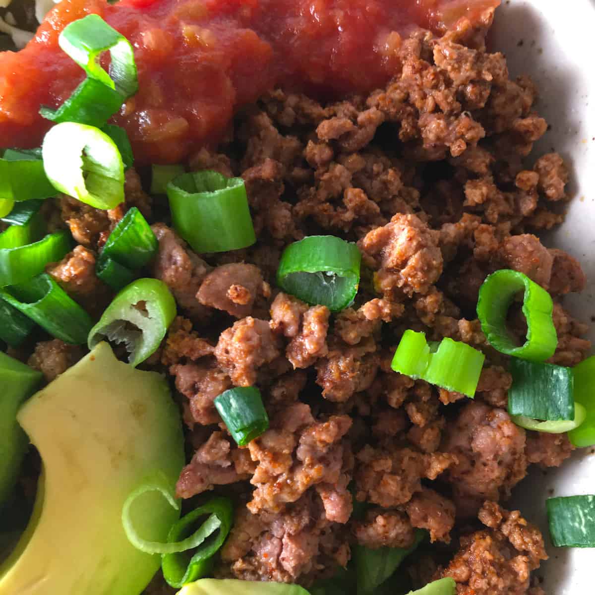 How to crumble your ground beef when making taco meat - Quora