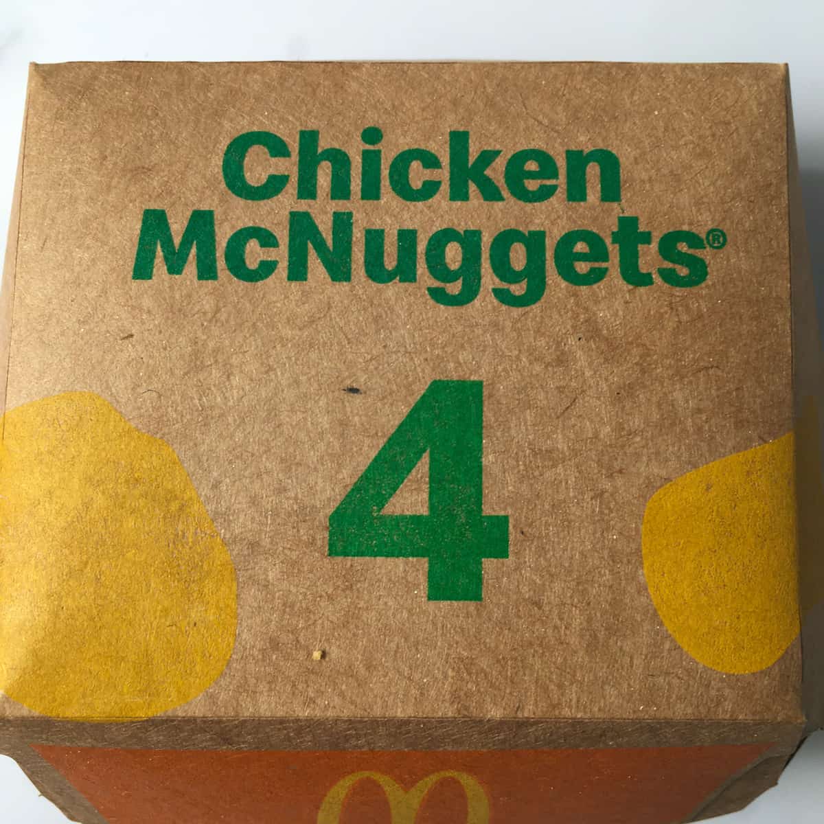 chicken nuggets box