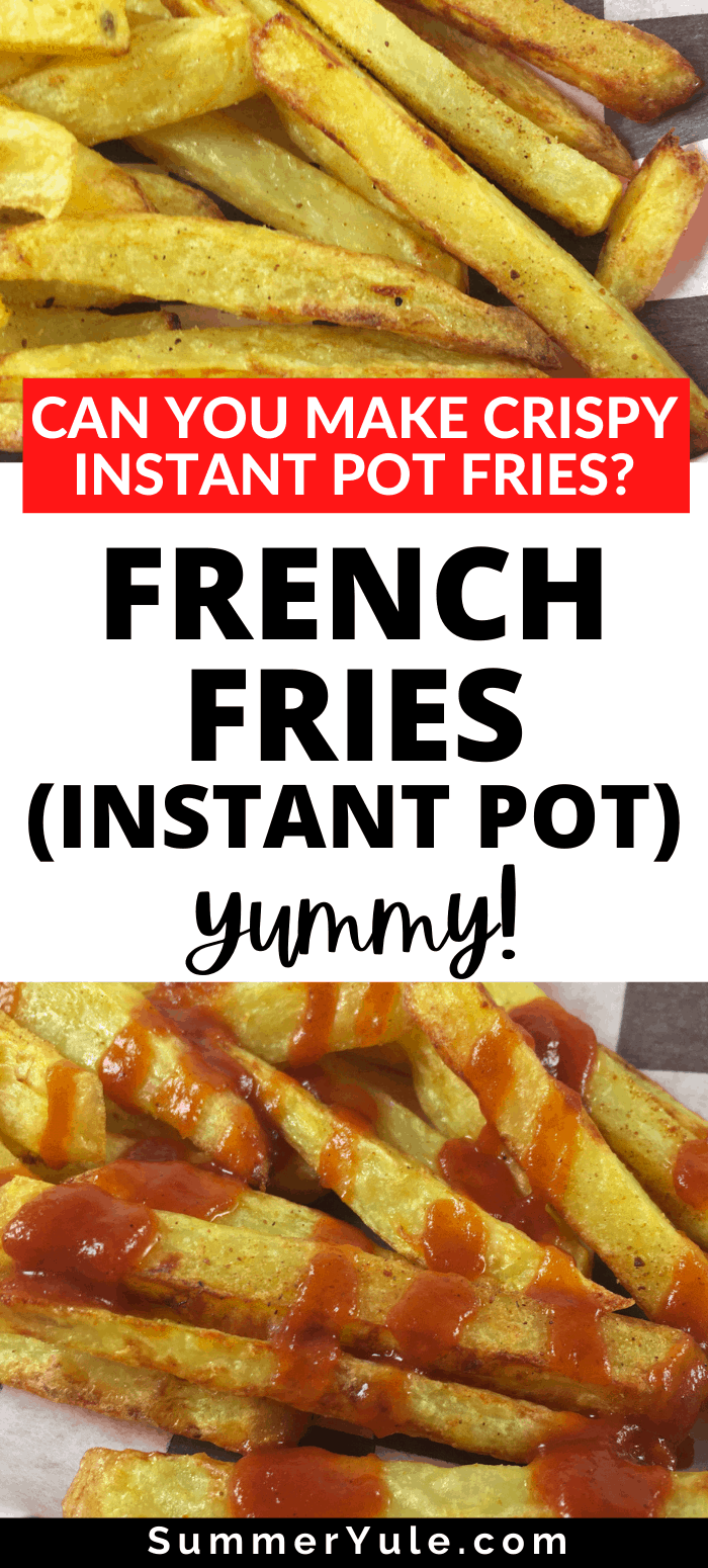 french fries instant pot