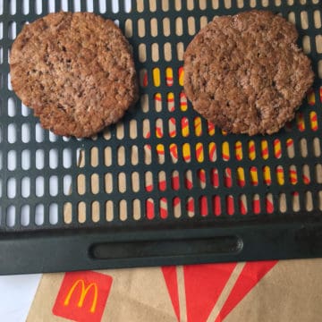 reheat mcdonalds burgers air fryer