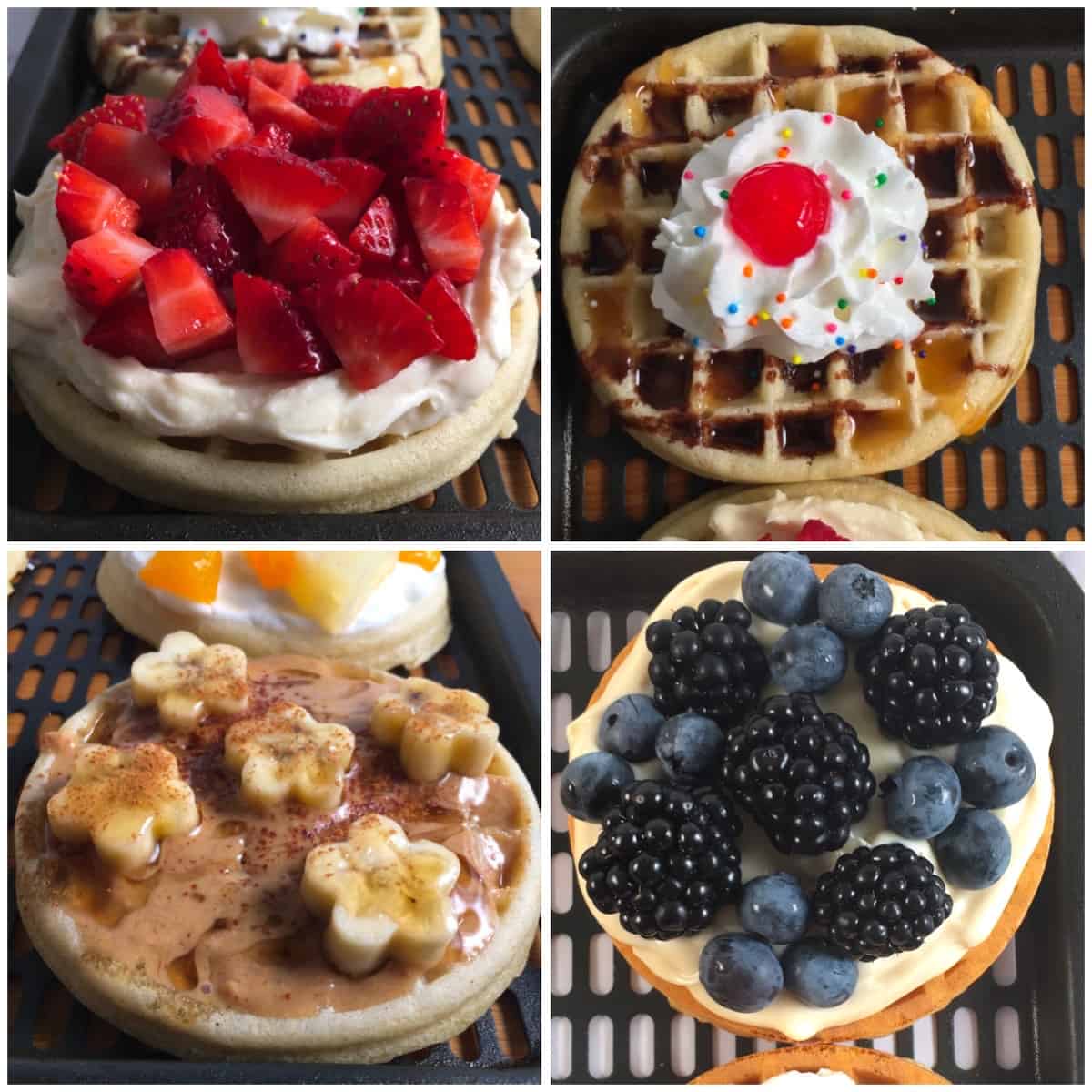 Protein Packed Peanut Butter & Banana Waffles  Did you know that Evergreen  Waffles contain between 6 to 8 g of protein per serving?? Add even more  with a little nut butter