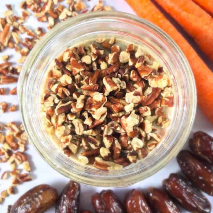 carrot overnight oatmeal for weight gain