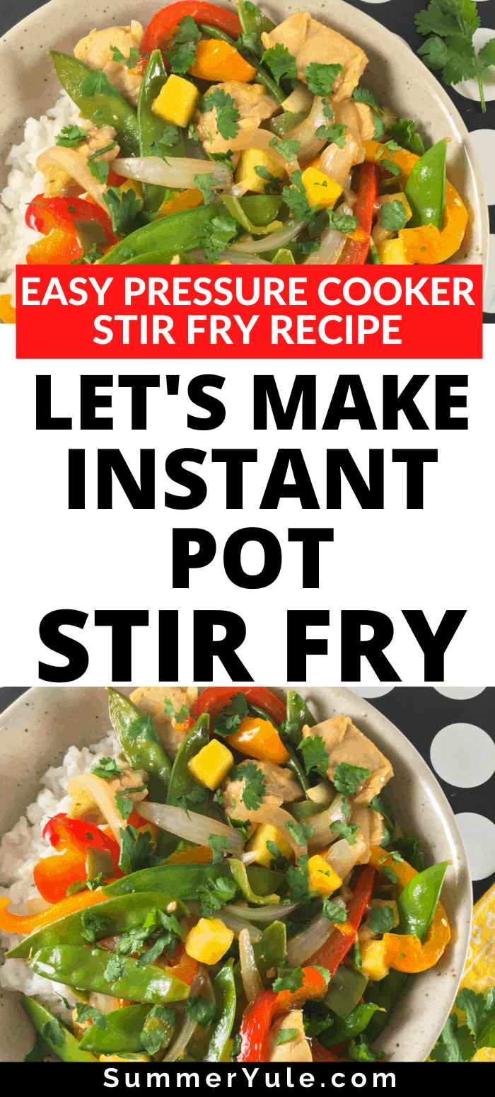instant pot stir fry