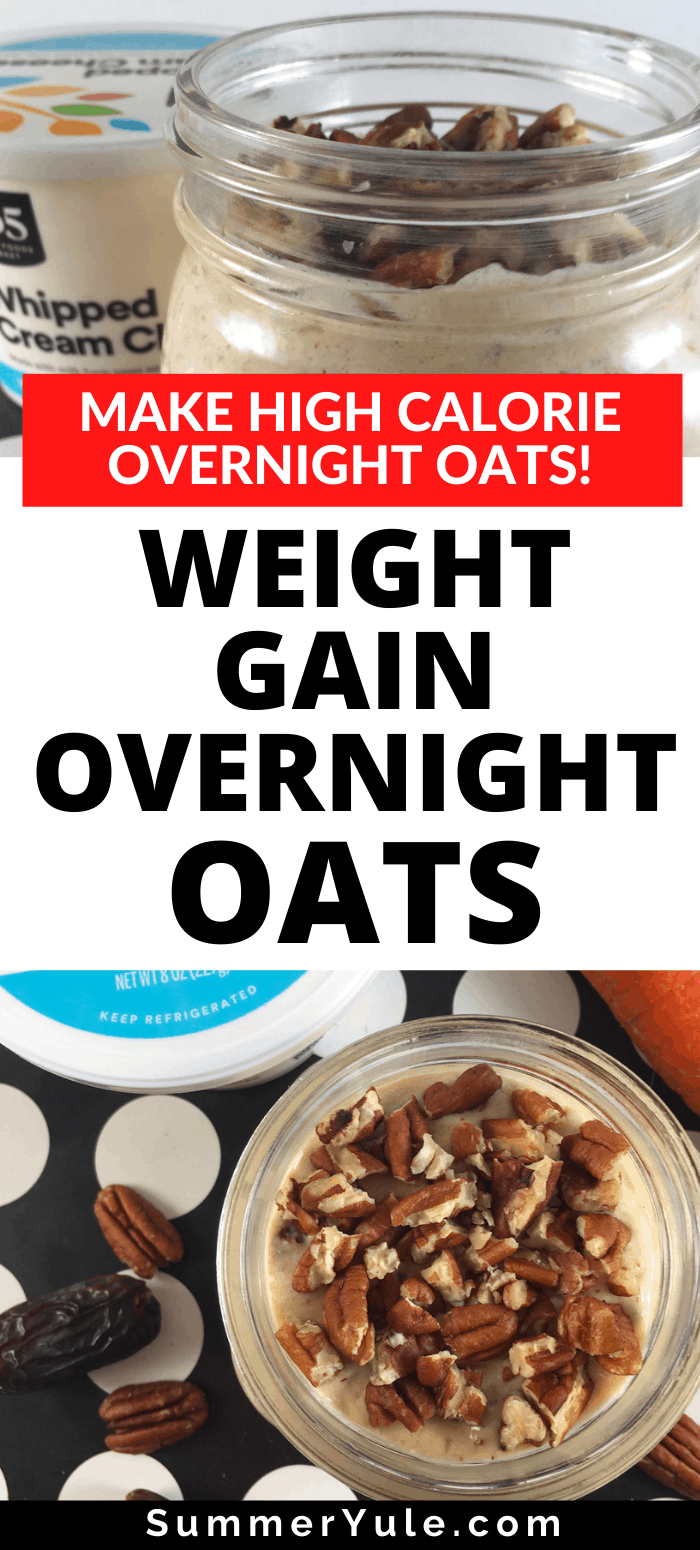 overnight oats weight gain