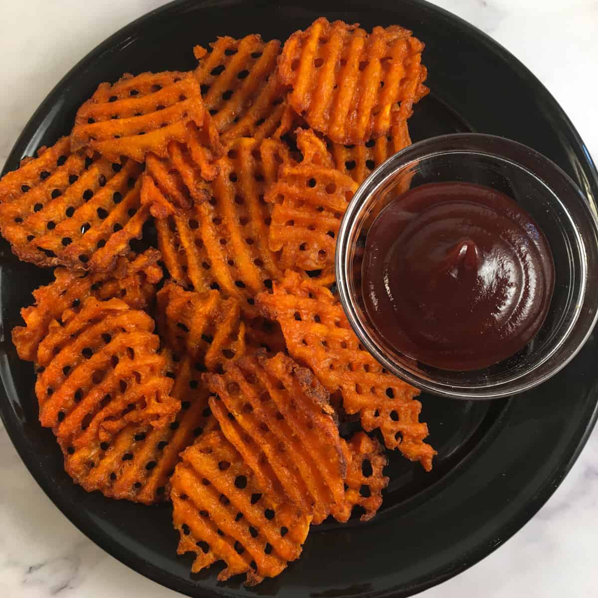 air fry alexia sweet potato waffle fries