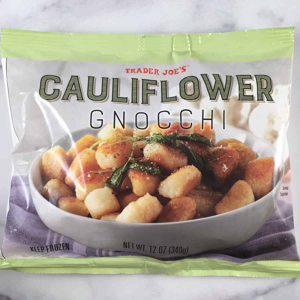 Trader Joe's cauliflower gnocchi