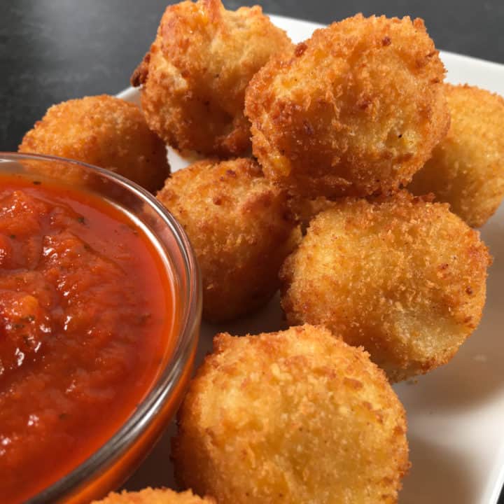 Trader Joe’s Mac and Cheese Bites (Air Fryer Frozen Mac n Cheese Balls)