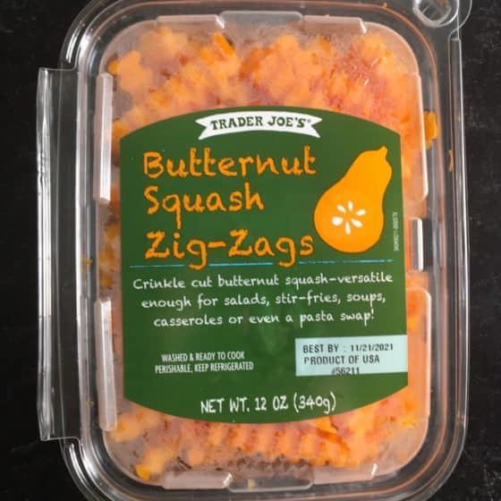 Trader Joe’s Butternut Squash Zig Zags Air Fryer Recipe