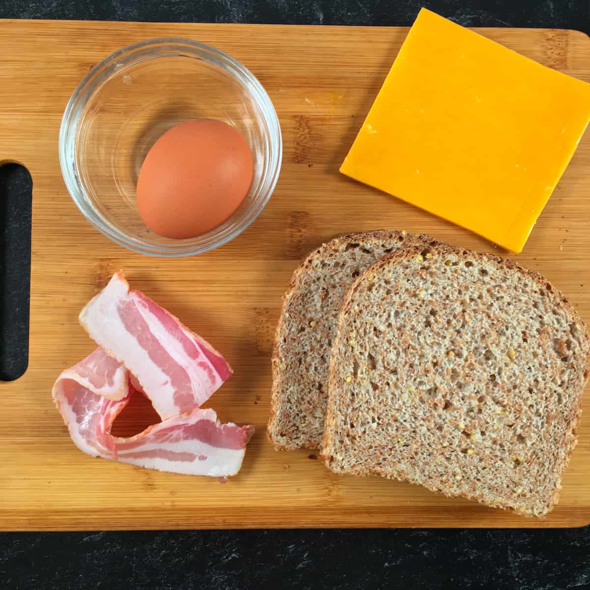 air fryer breakfast sandwich ingredients