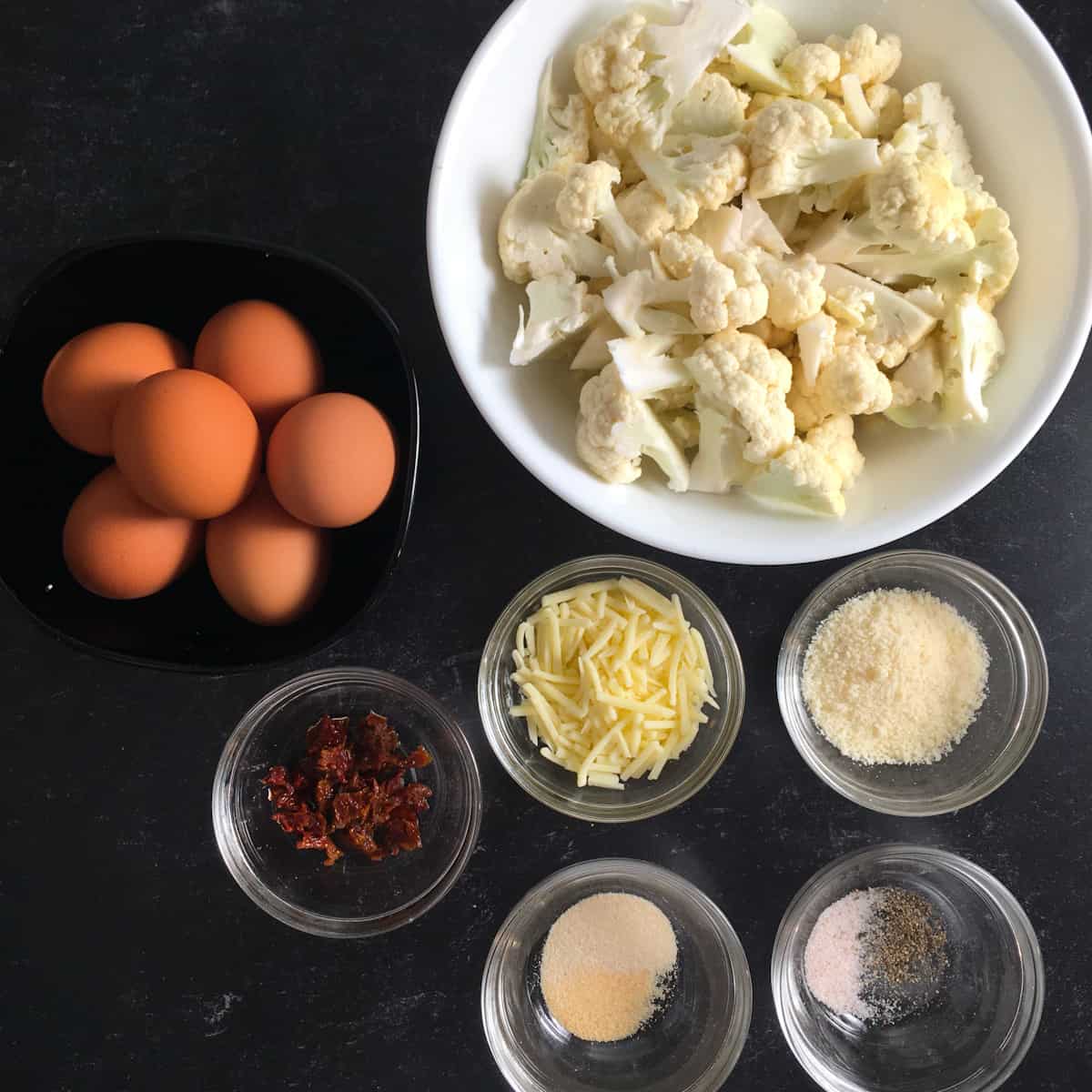 air fryer egg cups ingredients