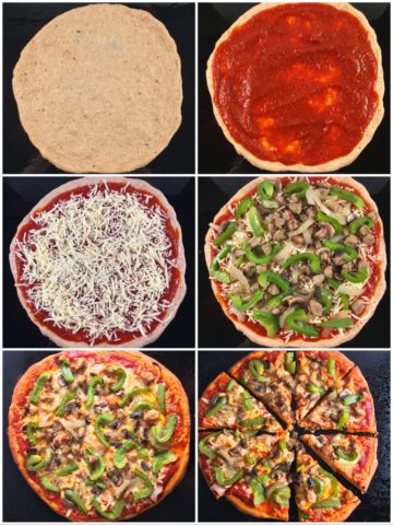 how to make spelt pizza crust