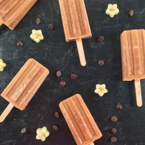 sugar free banana pops