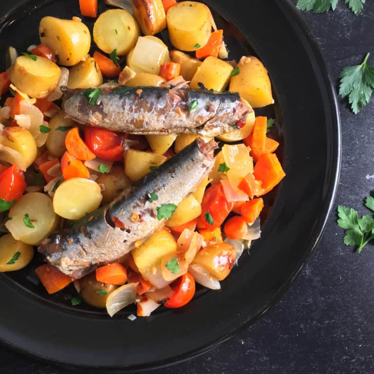 Baked Canned Sardines (Roasted Canned Sardine Bake Recipe)