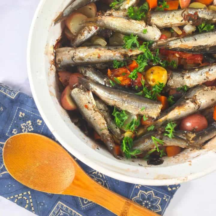 Baked Canned Sardines (Roasted Canned Sardine Bake Recipe)