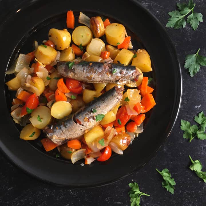 Baked Canned Sardines (Roasted Canned Sardine Bake Recipe)