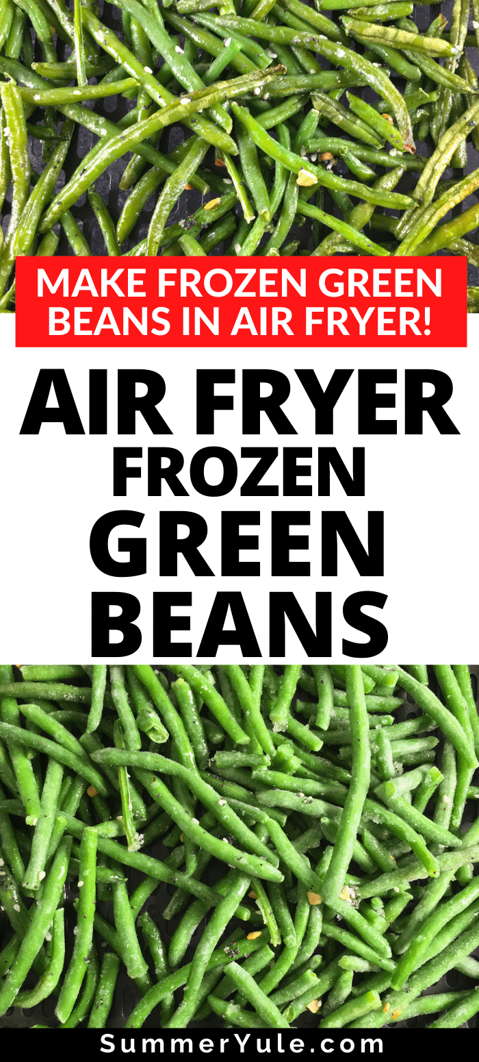 air fry frozen green beans