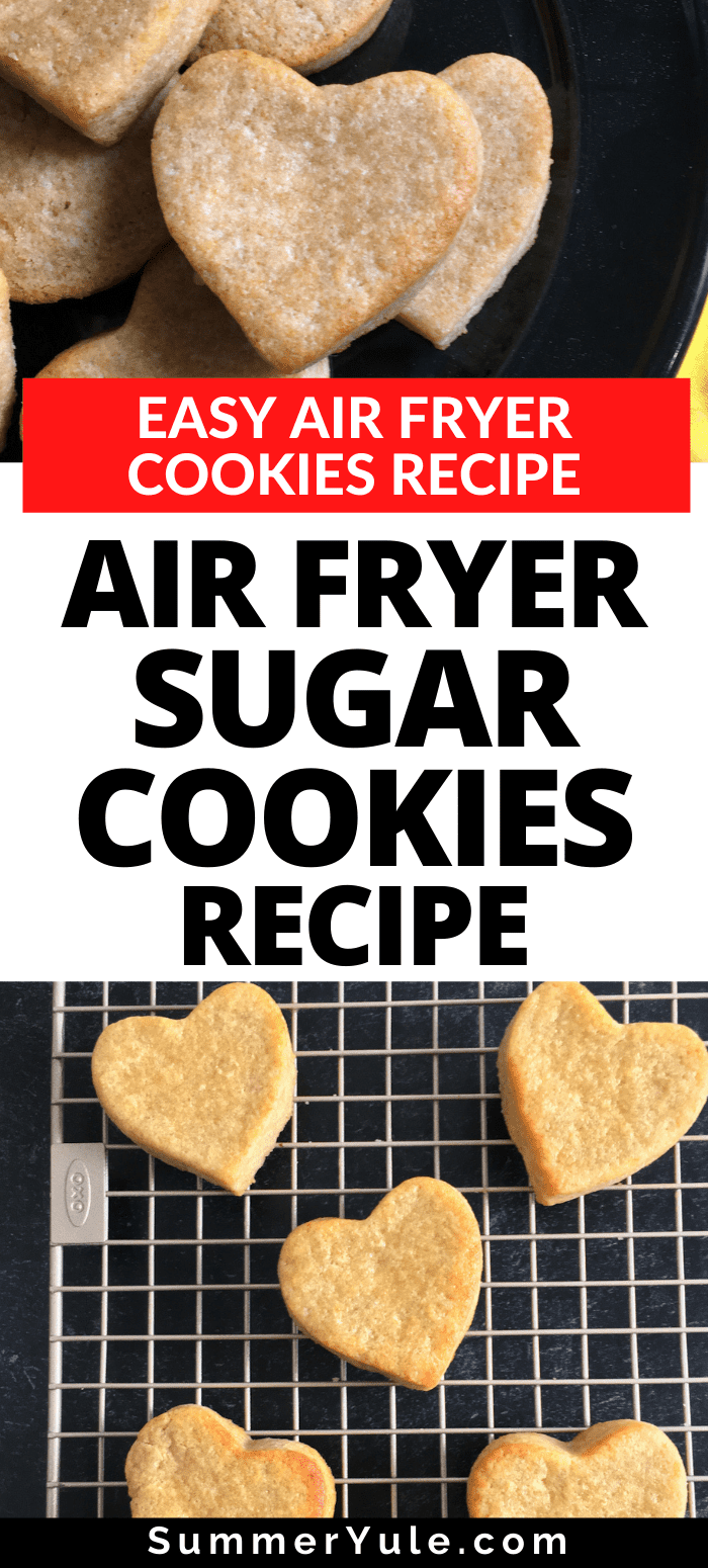 air fryer sugar cookies