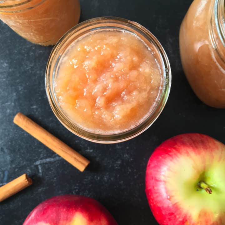 Homemade Unsweetened Applesauce Recipe No Sugar Added!