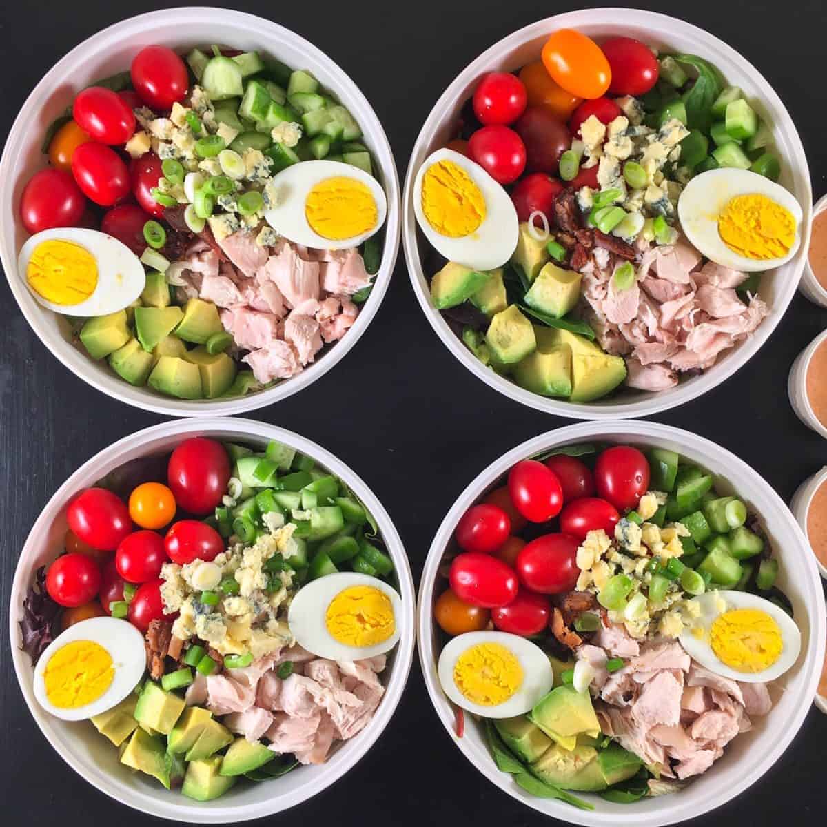 Meal Prep Salad Jars  Salad meal prep, Healthy meal prep, Meals