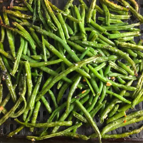 Frozen Green Beans (Air Fryer Time and Temp)