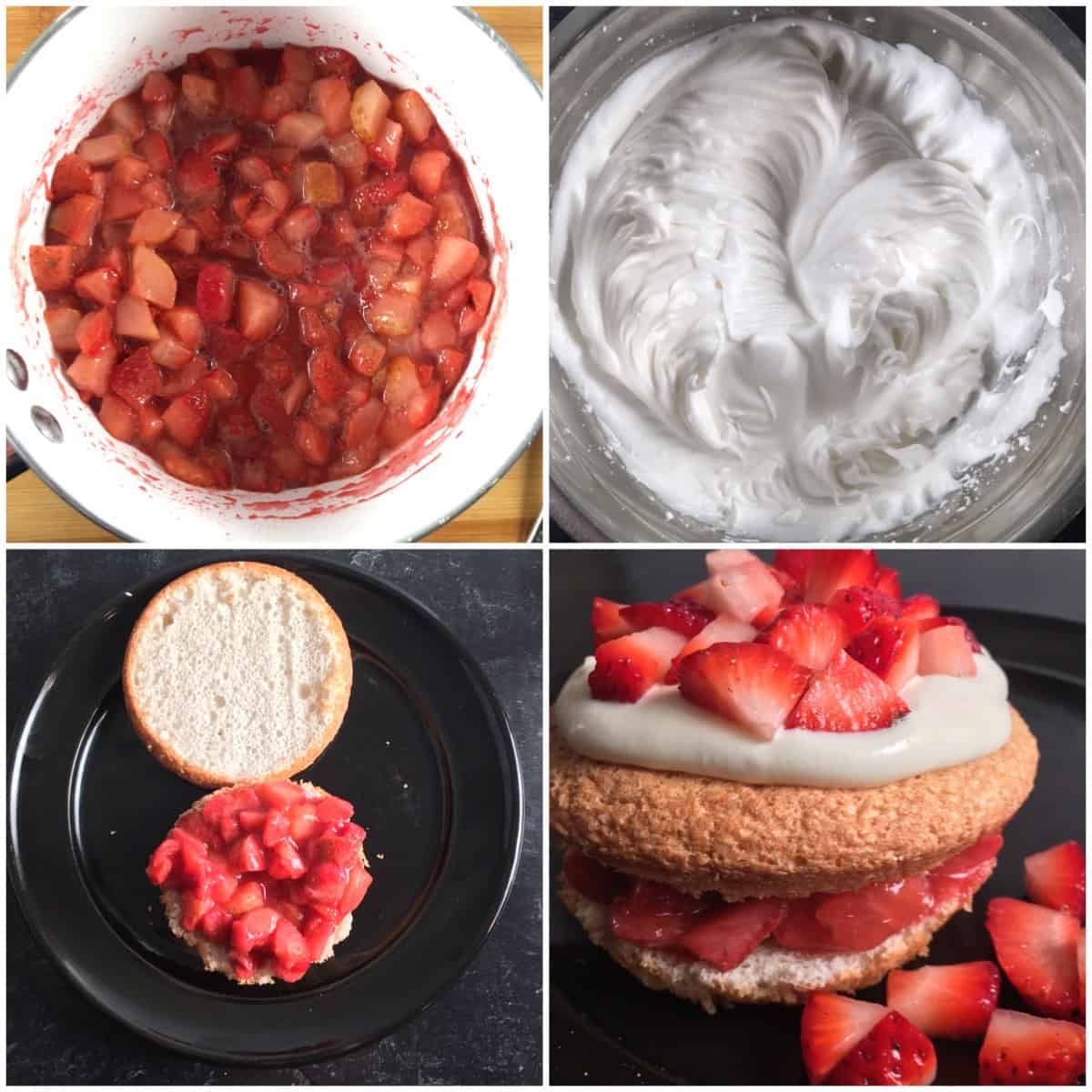 how to make sugar free strawberry shortcake