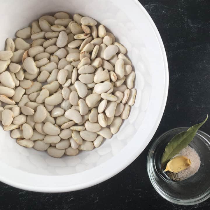 Instant Pot Lima Beans (Butter Beans Pressure Cooker Recipe)