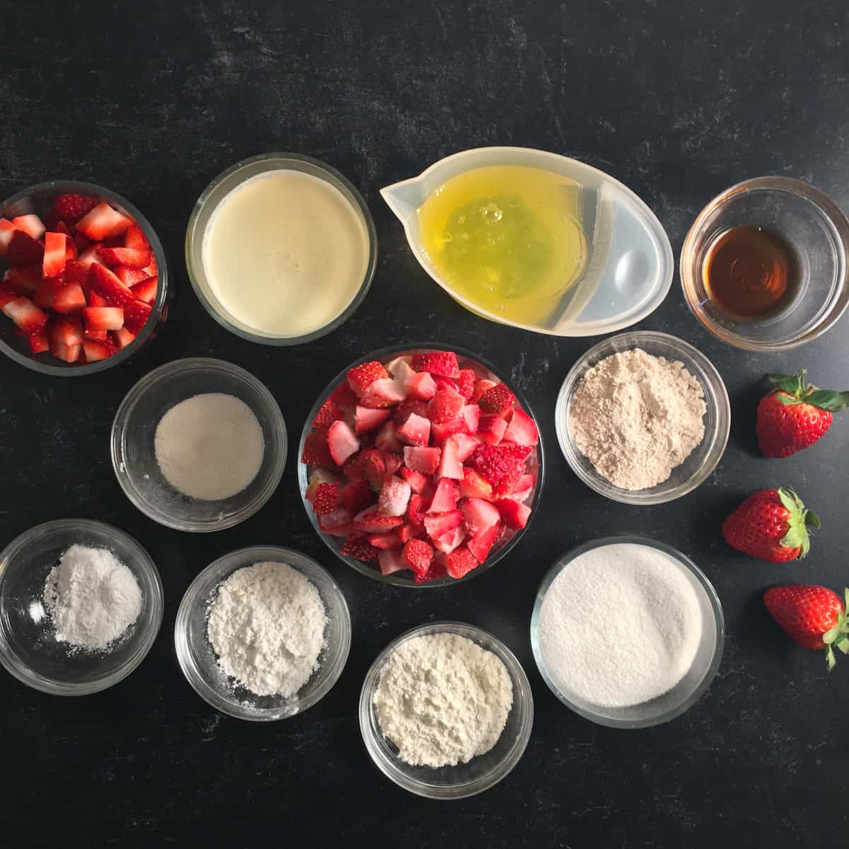 sugar free strawberry shortcake ingredients